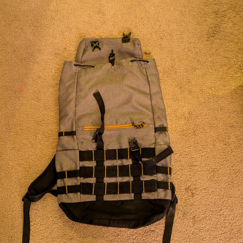 Outdoor Products Backpack Day Pack Tactical Hike School Camp Backpack Gray (B2)